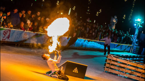 Abschluss-Event / "EisZeit" / Eisbahn am Schloss Karlsruhe